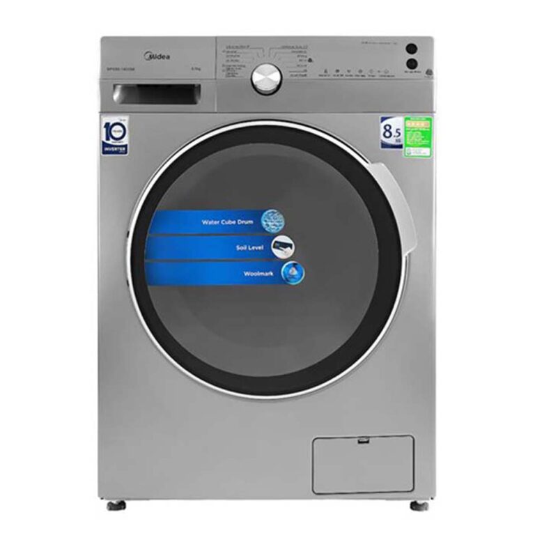 Máy Giặt Midea MFK85-1401SK Lồng Ngang Inverter 8,5 Kg