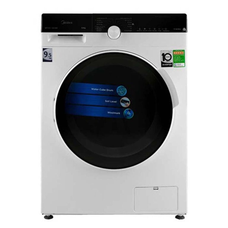 Máy Giặt Midea MFK95-1401WK Lồng Ngang Inverter 9.5 Kg