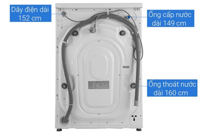 Máy giặt Midea MFK95-1401WK Inverter 9.5kg - Ảnh 9