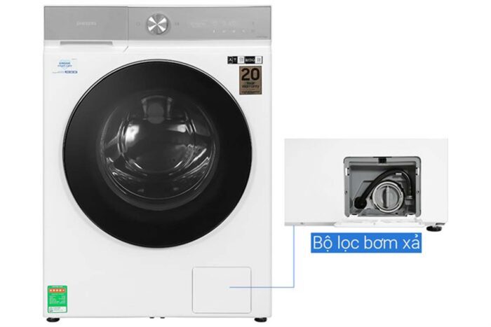 Máy giặt Samsung WW14BB944DGH/SV Bespoke Inverter 14kg - Ảnh 9