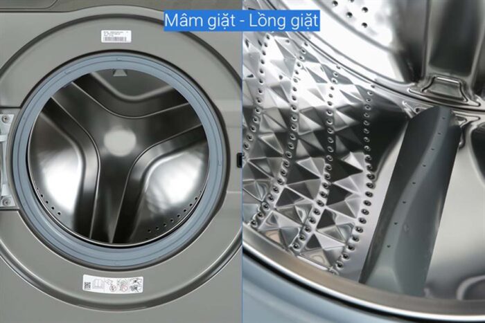 Máy giặt Samsung WW90T634DLN/SV AI Inverter 9kg - Ảnh 8