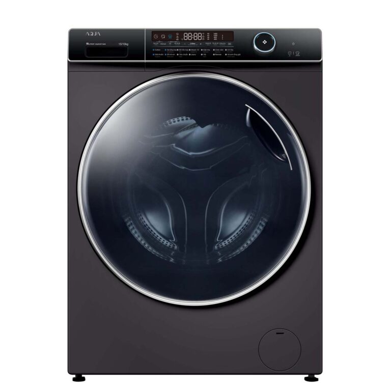 Máy Giặt Sấy Aqua AQD-AH1500H.PS Inverter Giặt 15Kg Sấy 10Kg