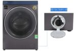 Máy giặt sấy Aqua AQD-DH1500G.PP 15kg 10kg Inverter - Ảnh 9