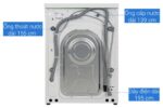 Máy giặt sấy Samsung WD12BB944DGHSV 12kg 8kg Bespoke AI Inverter - Ảnh 11