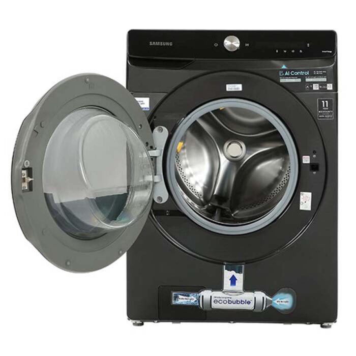 Máy giặt sấy Samsung WD21T6500GV/SV 21kg 12kg Inverter - Ảnh 4