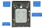 Máy giặt sấy Samsung WD21T6500GV/SV 21kg 12kg Inverter - Ảnh 10