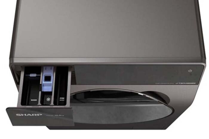 Máy giặt Sharp ES-FK1054PV-S 10.5kg Inverter - Ảnh 8