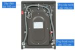 Máy giặt Sharp ES-FK1252SV-G 12.5kg Inverter - Ảnh 10