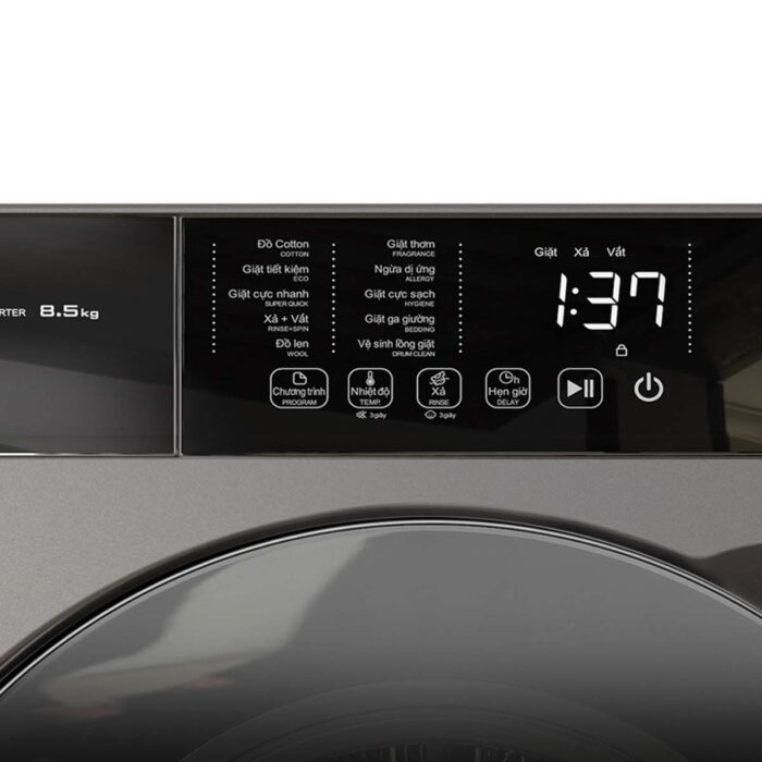 Máy giặt Sharp ES-FK852SV-G Inverter 8.5kg - Ảnh 9