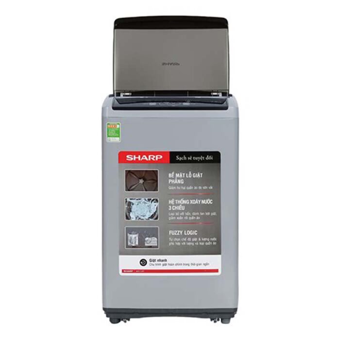 Máy giặt Sharp ES-Y75HV-S 7.5kg - Ảnh 4