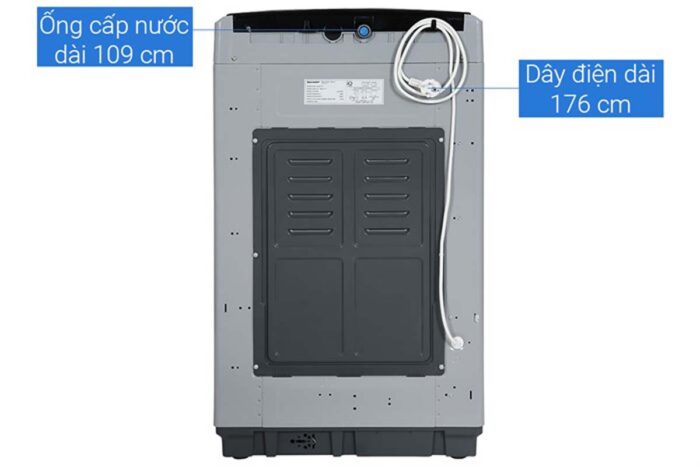 Máy giặt Sharp ES-Y75HV-S 7.5kg - Ảnh 11