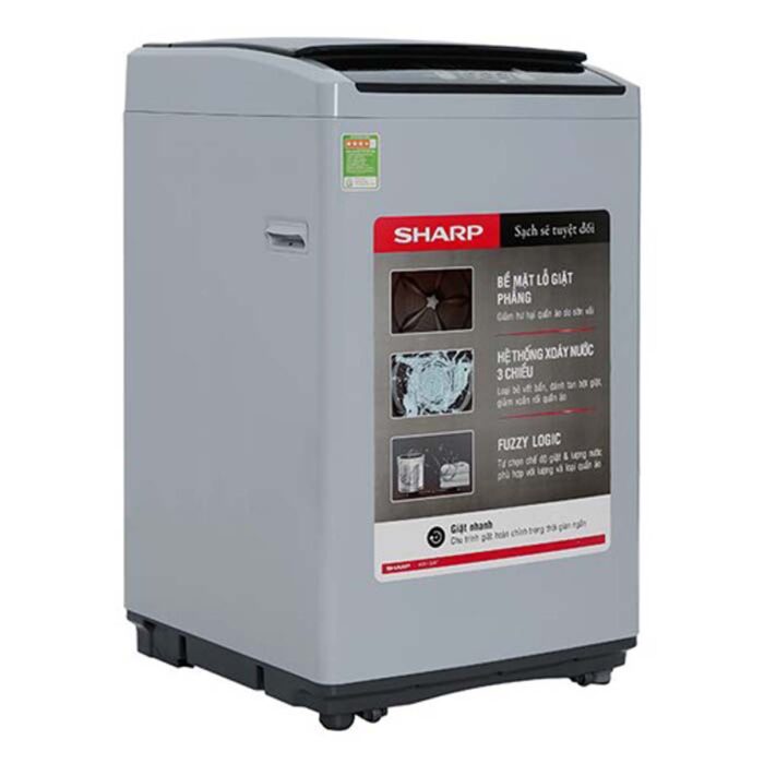 Máy giặt Sharp ES-Y85HV-S 8.5kg - Ảnh 12