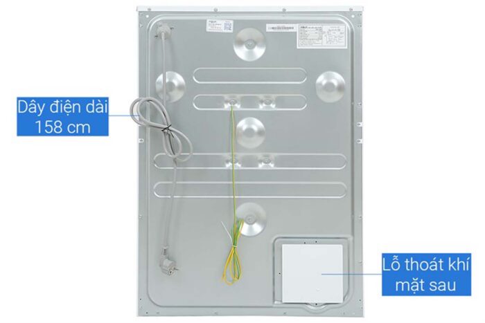 Máy sấy quần áo Aqua AQH-V700FW 7kg - Ảnh 8