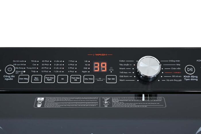 Máy giặt Aqua AQW-DR101GT.BK Inverter 10kg - Ảnh 7