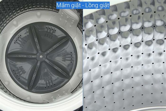 Máy giặt Aqua AQW-DR101GT.BK Inverter 10kg - Ảnh 11