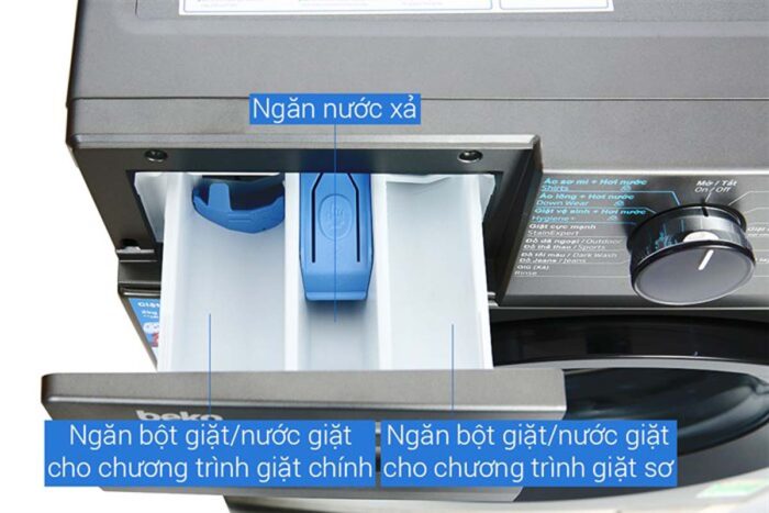 Máy giặt Beko WCV10614XB0STM 10kg Inverter - Ảnh 4