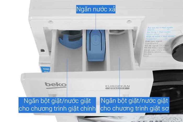 Máy giặt Beko WCV10614XB0STW 10kg Inverter - Ảnh 5