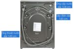 Máy giặt Beko WCV10648XSTM 10kg Inverter - Ảnh 9