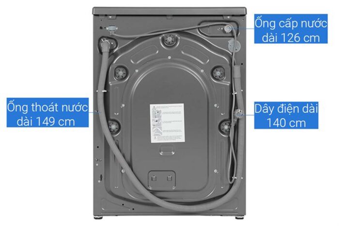 Máy giặt Beko WCV9648XSTM 9kg Inverter - Ảnh 9