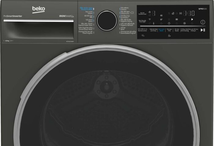 Máy sấy quần áo Beko B5T66230WM 12Kg Inverter - Ảnh 4