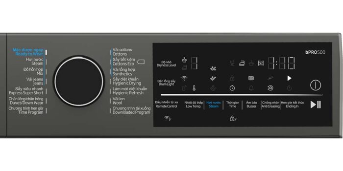 Máy sấy quần áo Beko B5T66230WM 12Kg Inverter - Ảnh 5