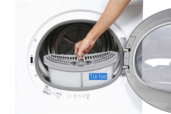 Máy sấy quần áo Beko DA9112RX0WB 9kg - Ảnh 7