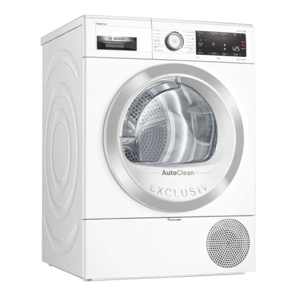 Máy sấy quần áo Bosch WTX87KH0BY 9Kg Serie 8