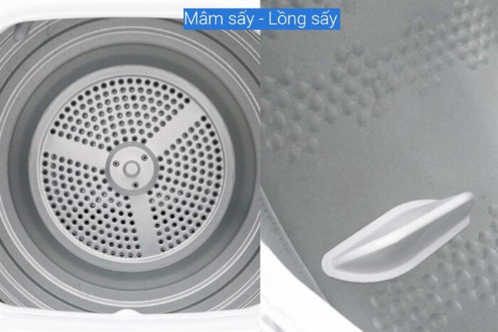 Máy sấy quần áo Candy GVS C9DE-S 9Kg - Ảnh 6