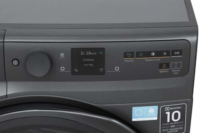 Máy sấy quần áo Electrolux EDH902R9SC 9Kg inverter - Ảnh 9