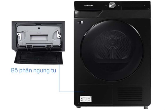 Máy sấy quần áo Samsung DV90T7240BB/SV 9Kg - Ảnh 9