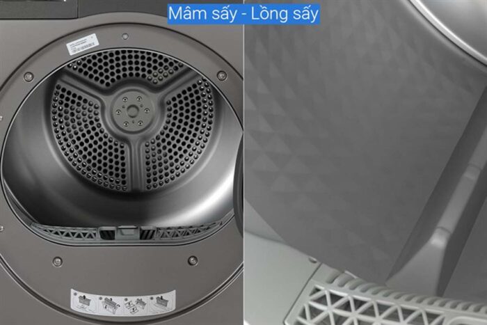 Máy sấy quần áo Samsung DV90TA240AX/SV 9Kg - Ảnh 12