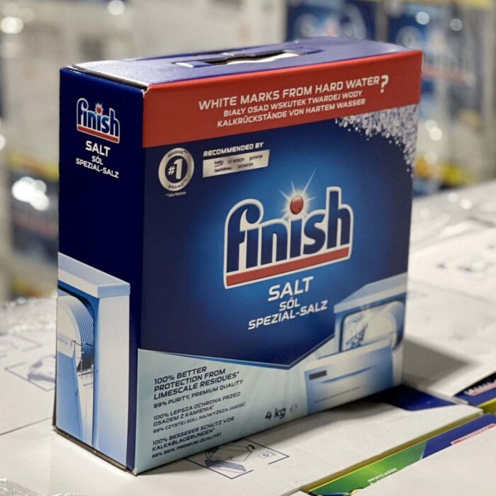 Muối rửa bát Finish Salt hộp 4.0kg - Ảnh 3