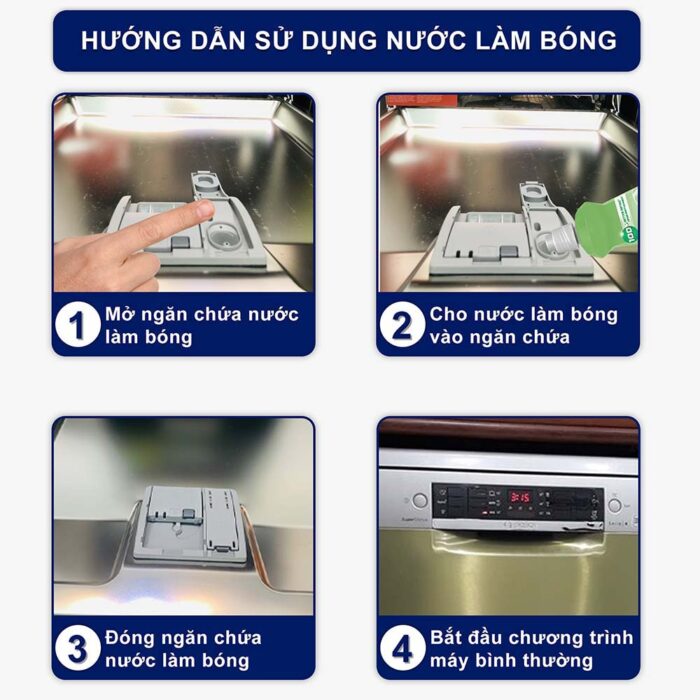 Nước làm bóng Finish Eco 0% chai 400ml - Ảnh 7