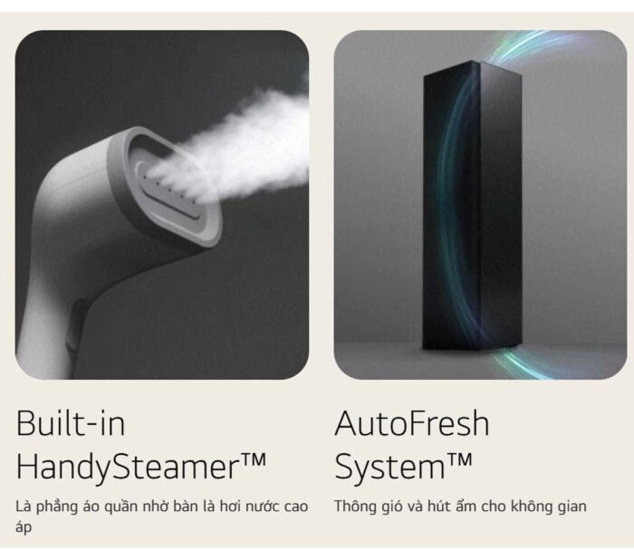 Tủ chăm sóc quần áo LG SC5GMR80H Thông Minh - Ảnh 9