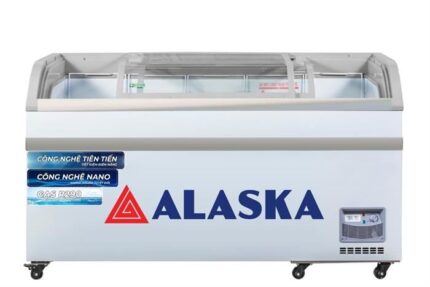 Tủ Đông Alaska KC-395 1 Ngăn 395 Lít Mặt Kính Cong