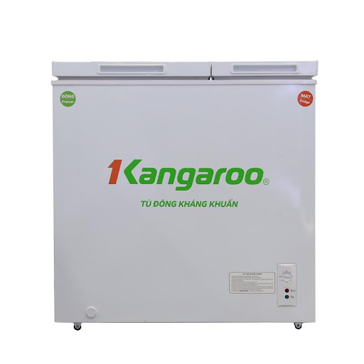 Tủ Đông Kangaroo KG298A2 Dàn Nhôm 2 Ngăn 2 Cánh 298 lít