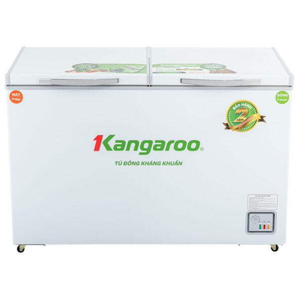 Tủ Đông Kangaroo KG298C2 Dàn Đồng 2 Ngăn 2 Cánh 298 Lít