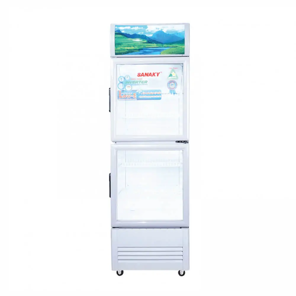Tủ Mát Sanaky VH-258W3L Inverter 210 Lít 2 Cánh