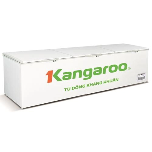 Tủ đông Kangaroo KG1400A1 Dàn Nhôm 1 ngăn 3 cánh 1400 Lít