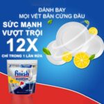 Viên rửa bát Finish Quantum All In 1 túi 24 viên - Ảnh 7