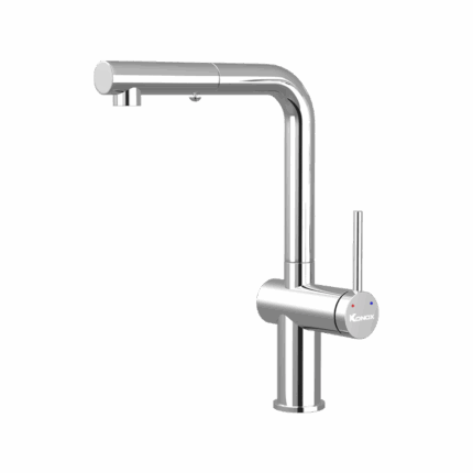 Vòi-rửa-bát-dây-rút-Konox-Stream-Chrome