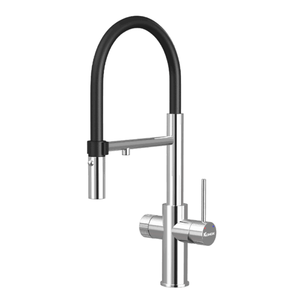Vòi-rửa-bát-thân-mềm-3-đường-nước-Combi-Chrome