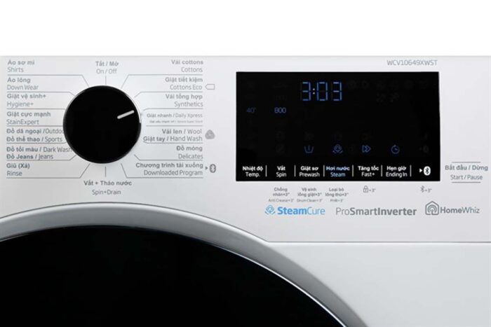 Máy giặt Beko WCV10649XWST 10kg Inverter - Ảnh 7