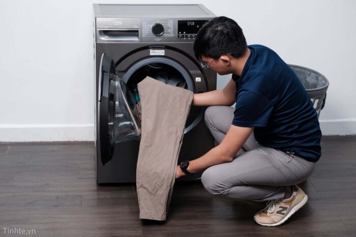 Máy giặt sấy Beko B3DFT5105472M 10.5kg 7kg - Ảnh 6