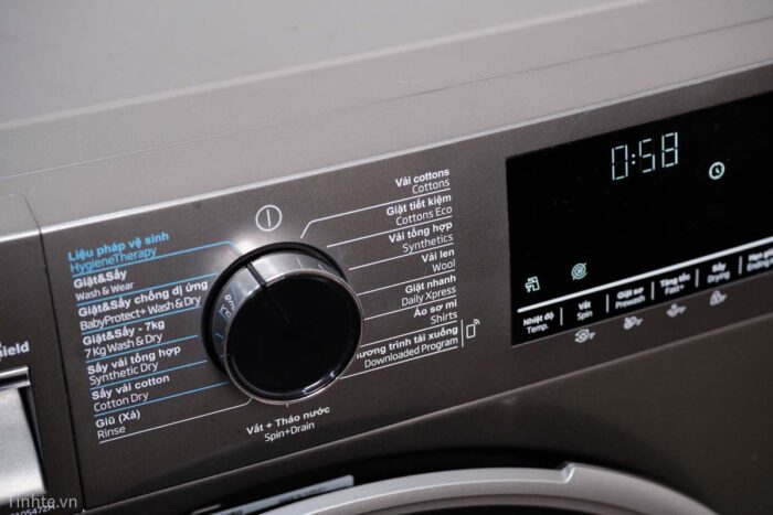Máy giặt sấy Beko B3DFT5105472M 10.5kg 7kg - Ảnh 11