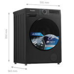 Máy Giặt Funiki HWM F8105ADG Inverter 10,5kg - Ảnh 2