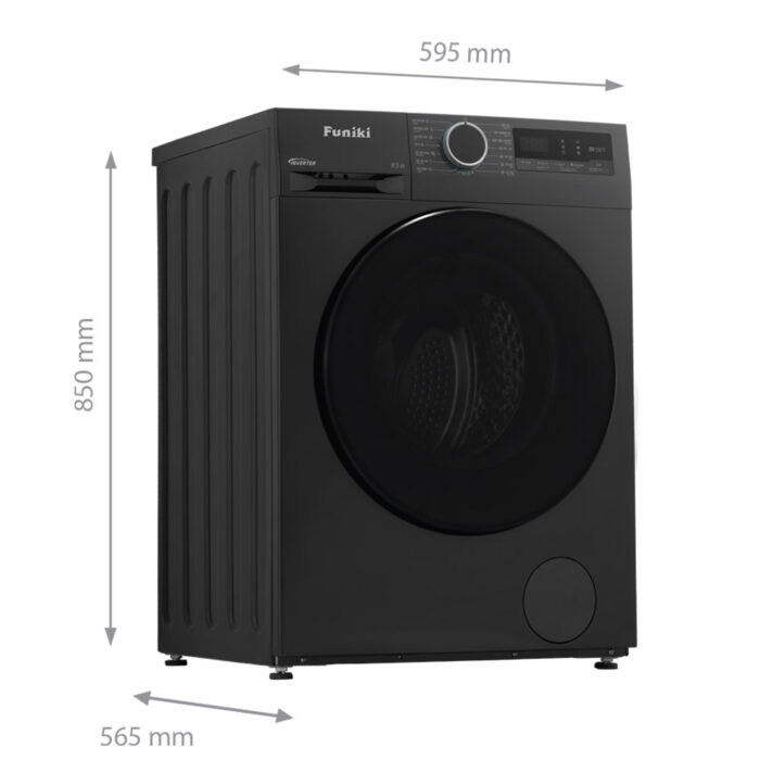 Máy Giặt Funiki HWM F885ADG Inverter 8.5kg - Ảnh 2