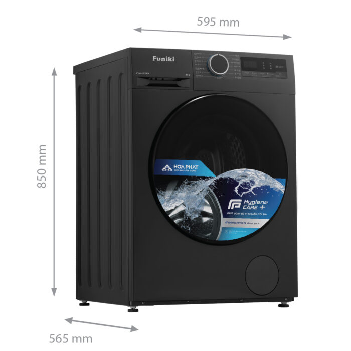 Máy Giặt Funiki HWM F895ADG Inverter 9,5kg - Ảnh 2