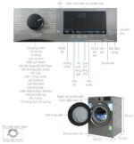 Máy giặt Beko WCV10648XSTS 10kg Inverter - Ảnh 2