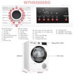 Máy sấy quần áo Bosch WTH85008SG 8Kg Series 4 - Ảnh 2